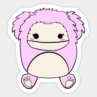 Brina squish stuffed animal teddy toy sticker Sticker